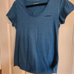 Patagonia Blue Short Sleeve Tee